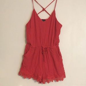Shinestar Lace Romper